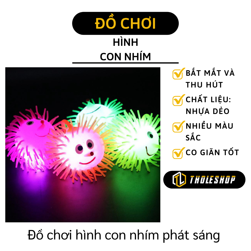 Đồ chơi hình con nhím phát sáng - Đồ chơi phát sáng - Đồ chơi con quay cho bé - Đồ chơi con quay phát sáng - Đồ chơi ngộ nghĩnh cho bé