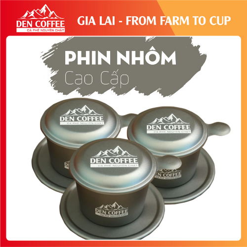 Phin pha Cà Phê ,phin Nhôm cao cấp màu bạc