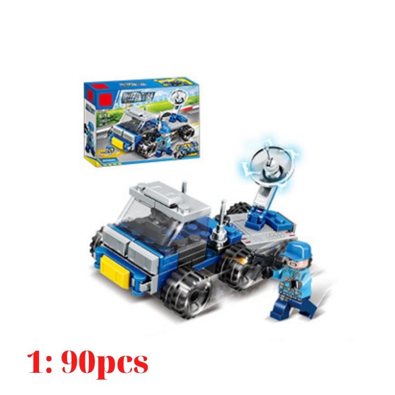 Đồ chơi lắp ráp lego xe cảnh sát Swat BIMINA