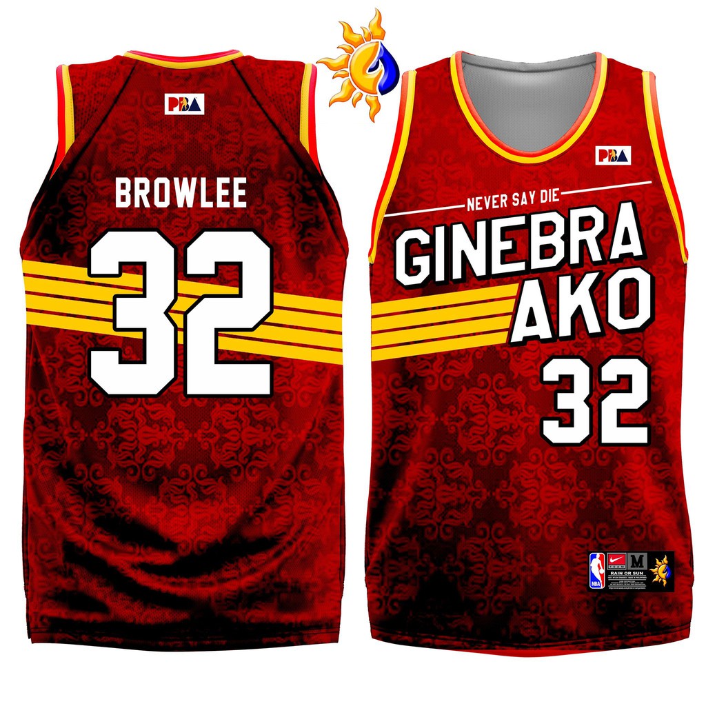 Ginebra Ako Jersey Brownlee and Caguiao size XL, Men's Fashion