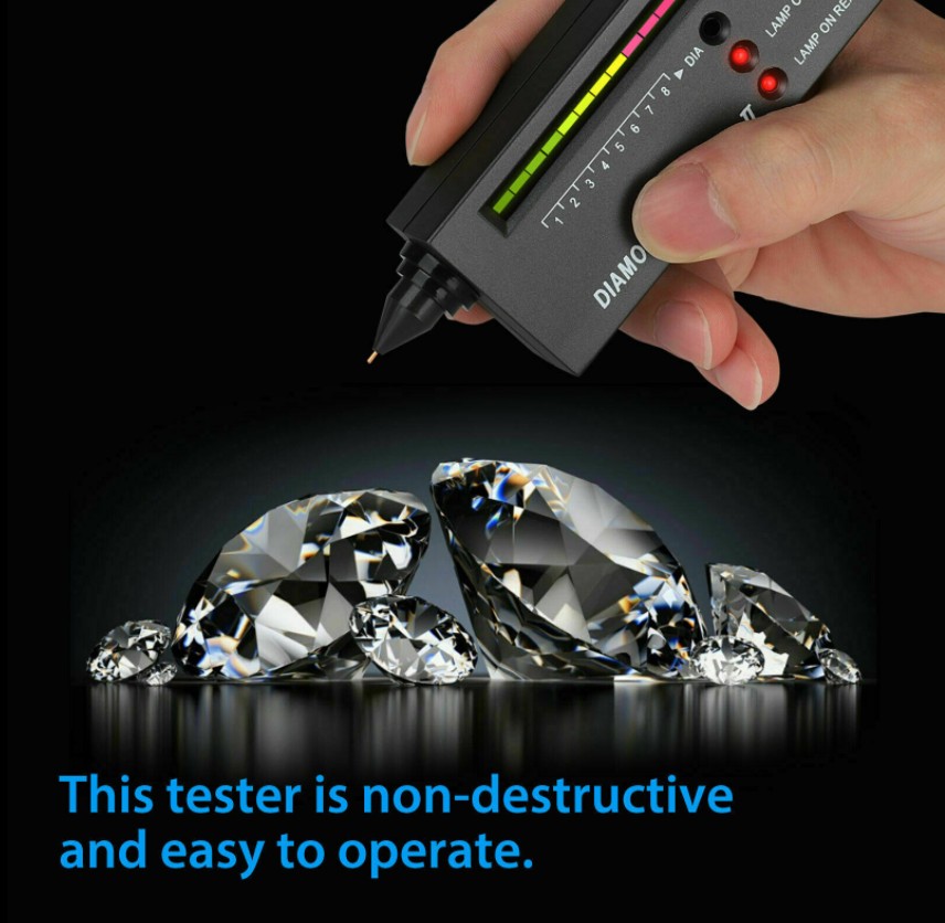 Xingchengec Kim Cương Di động Tester Selector chiếu sáng trang sức đá quý công cụ kiểm tra Kit