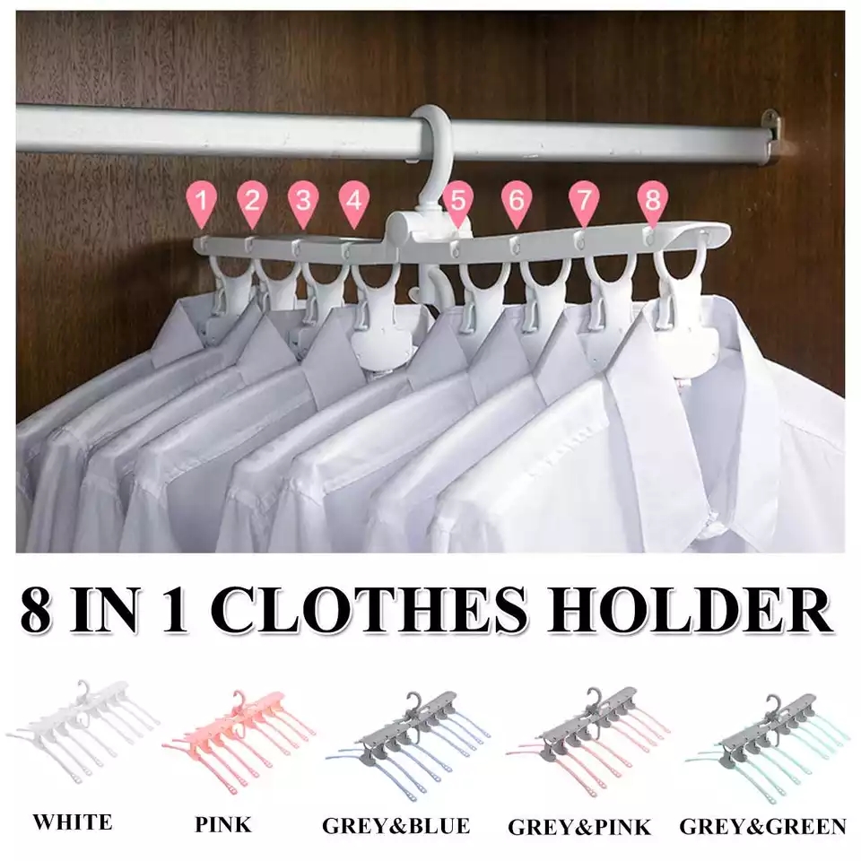 8-In-1%20Multi-Port%20Support%20Circle%20Clothes%20Hanger%20Saves%20Space%20Foldable%20Telescopic%20Magic%20Clothes%20Hanger%20No-Slip%20Laundry%20Rack%20-%20Image%202