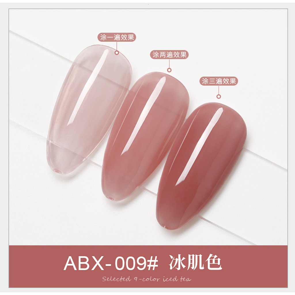 Sơn gel as mã abx | chai đỏ 15ml
