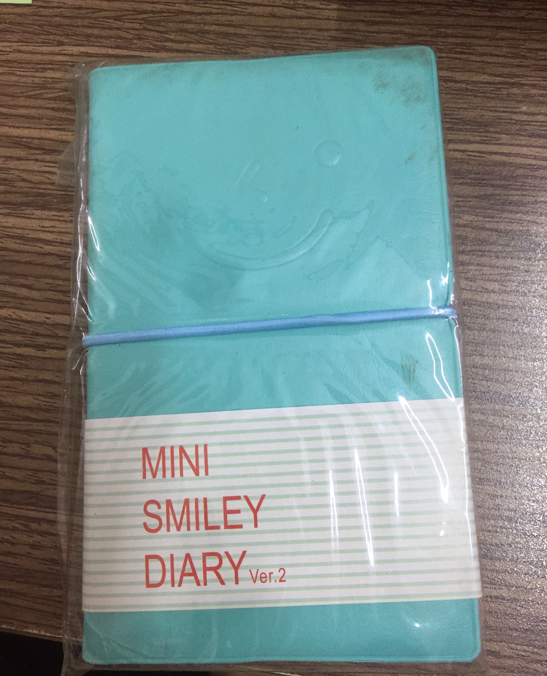 Sổ tay da mini bỏ túi P-901 hình mặt cười