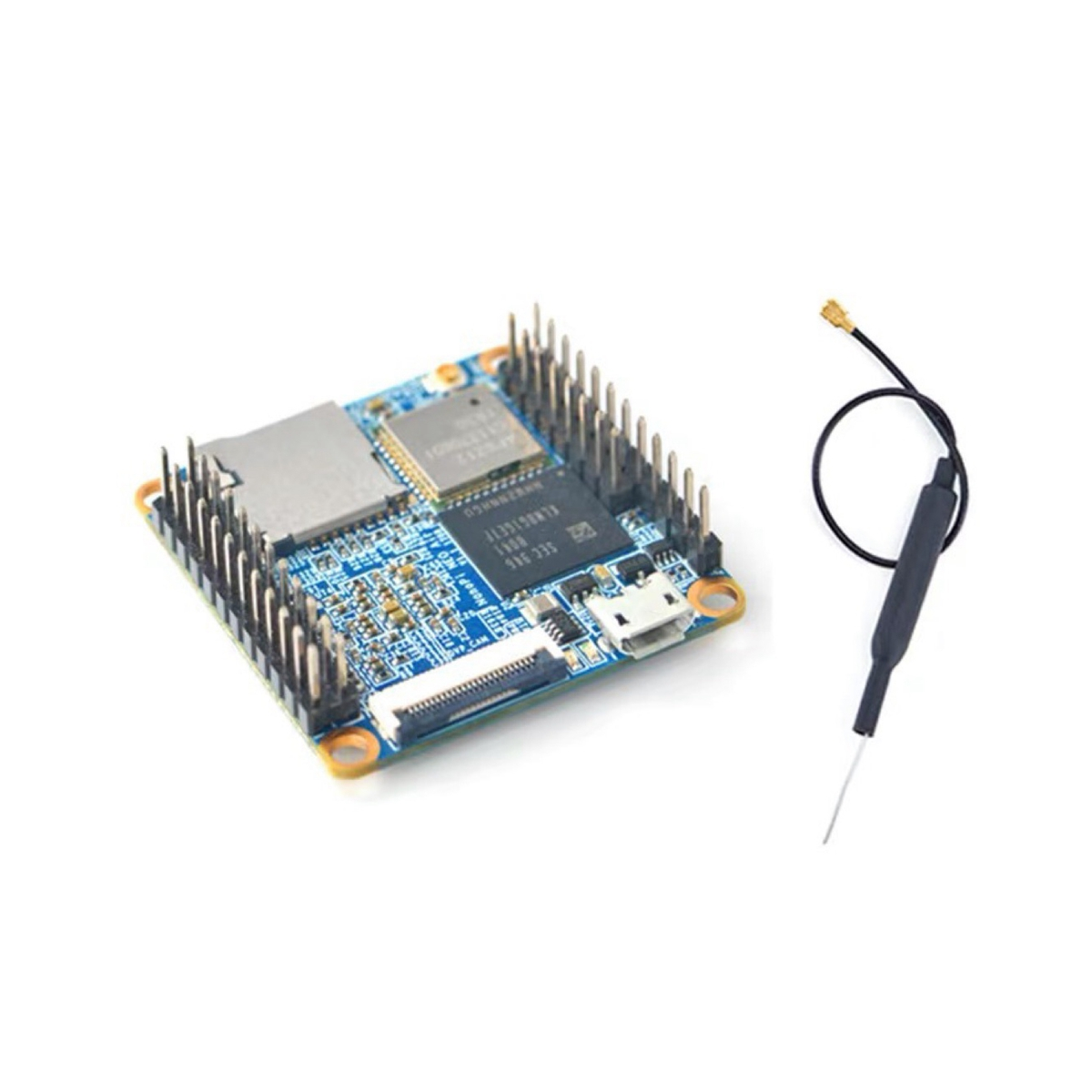 1 Set Development Board for Nanopi NEOAir Development Board IoT Development Board 512Mb RAM Wifi & Bluetooth 8Gb Emmc Allwinner H3 -Core -A7 Ubuntucore