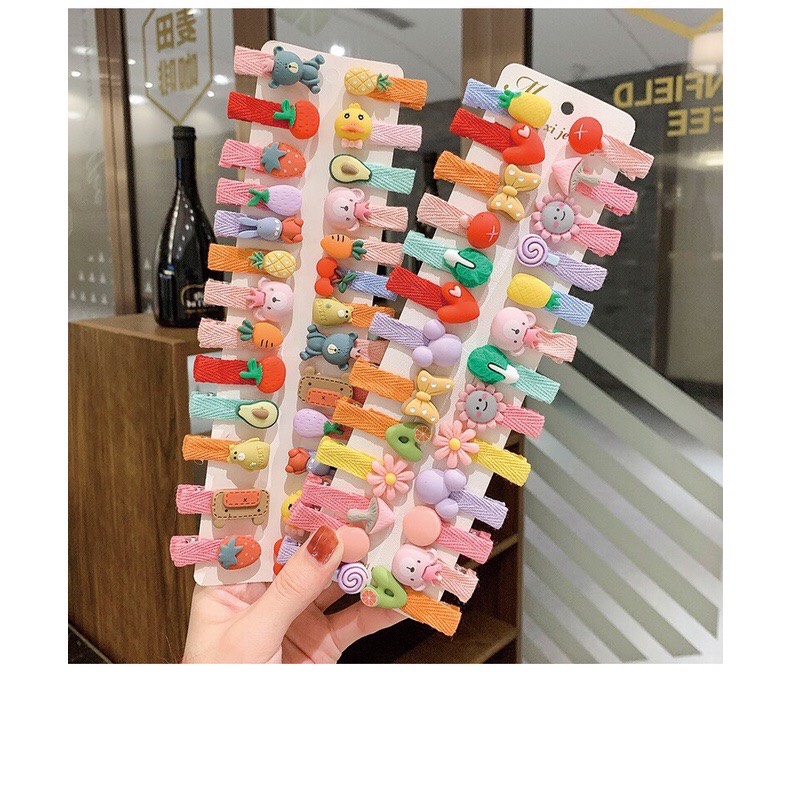 SET 2 KẸP ICON DỄ THƯƠNG - KẸP MỎ VỊT CUTE MIKA MIKA