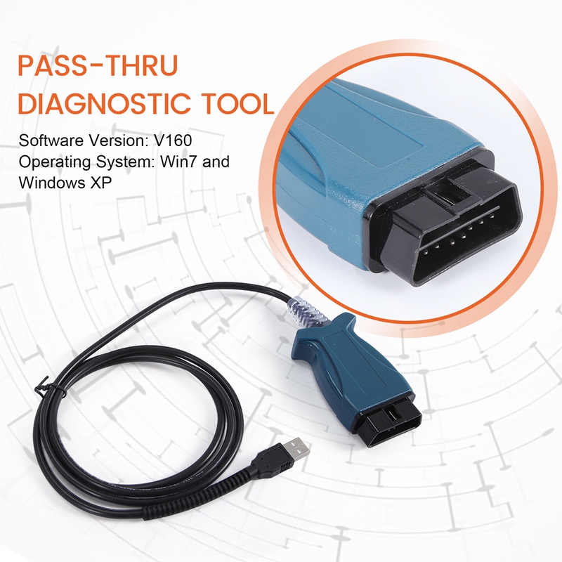 Automotive Diagnostic Tool Cables JLR Mangoose V160 for OBD2 Scanner