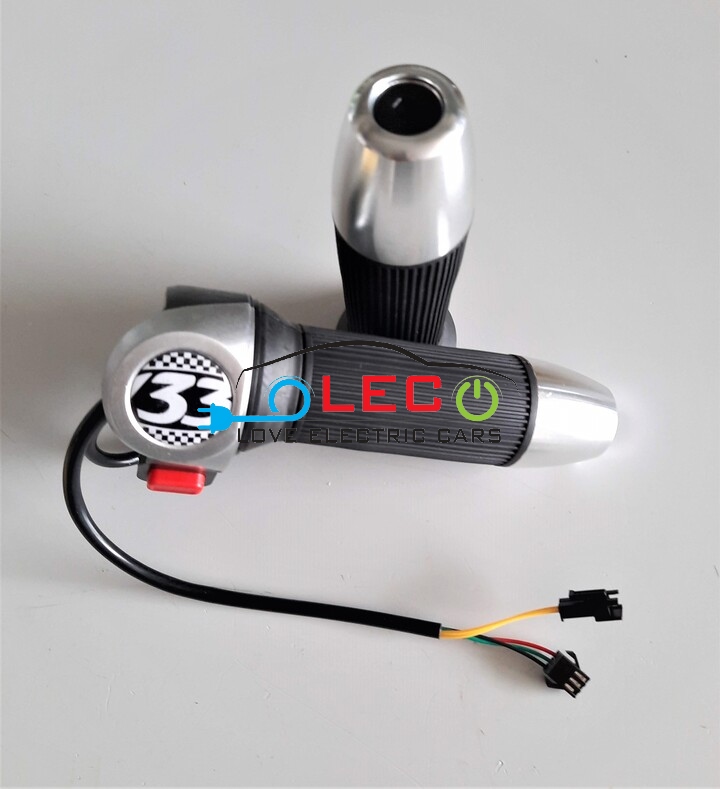 Tay Ga 133 Bọc Nhôm Có Nút Nhấn