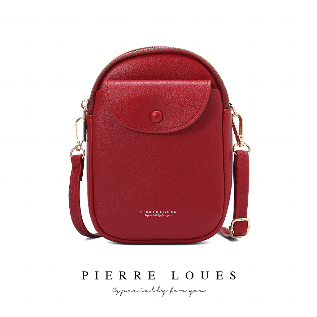 Tas Selempang Wanita PIERRE LOUES Ilona Bag Sling Bag PU Leather