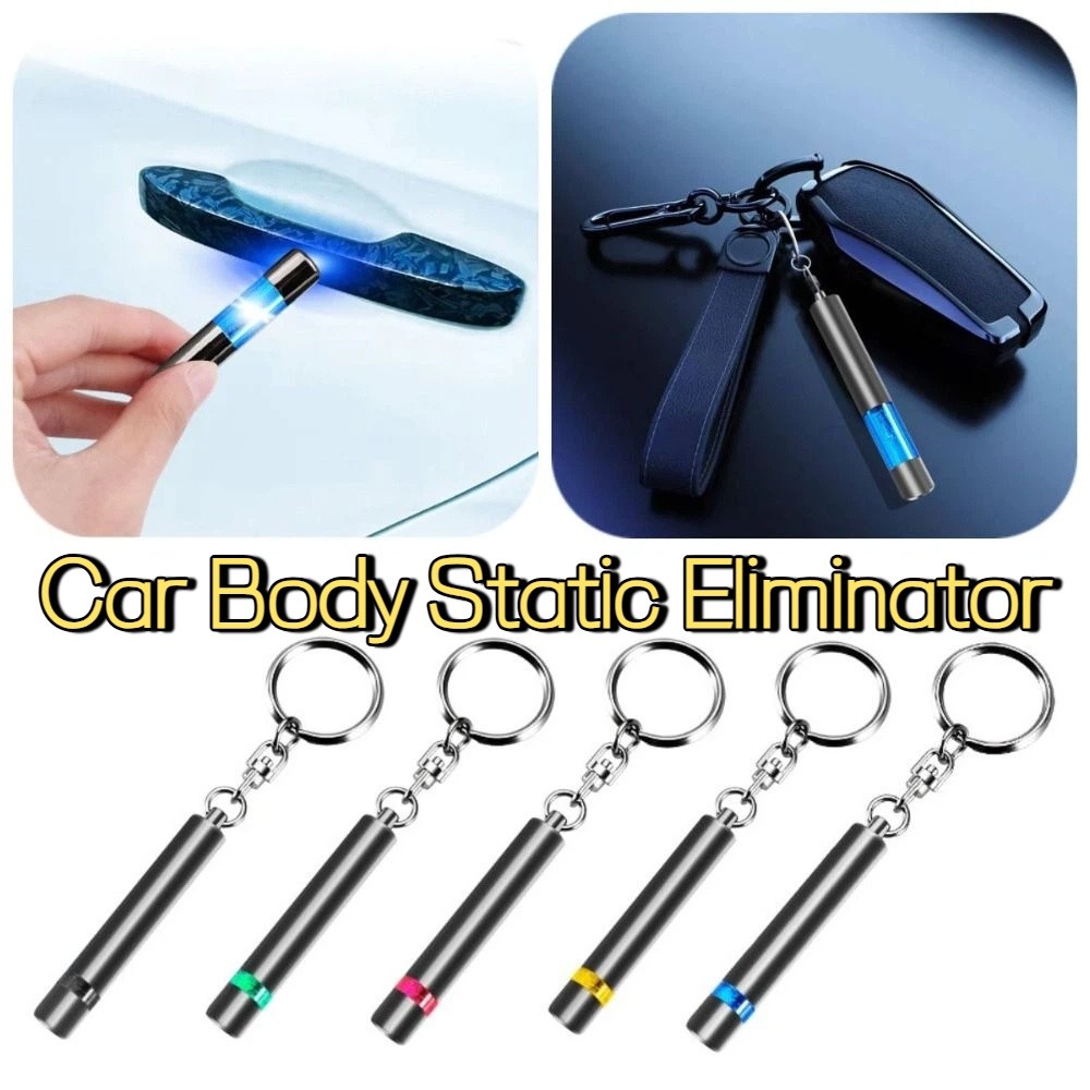 Electrostatic Discharger Portable Anti-Static Keychain Safety Universal ...