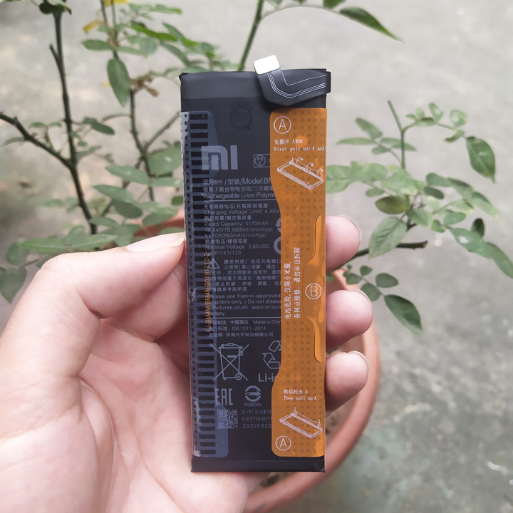 Pin xiaomi mi note 10 bm52 chính hãng, thay pin điện thoại mi note 10