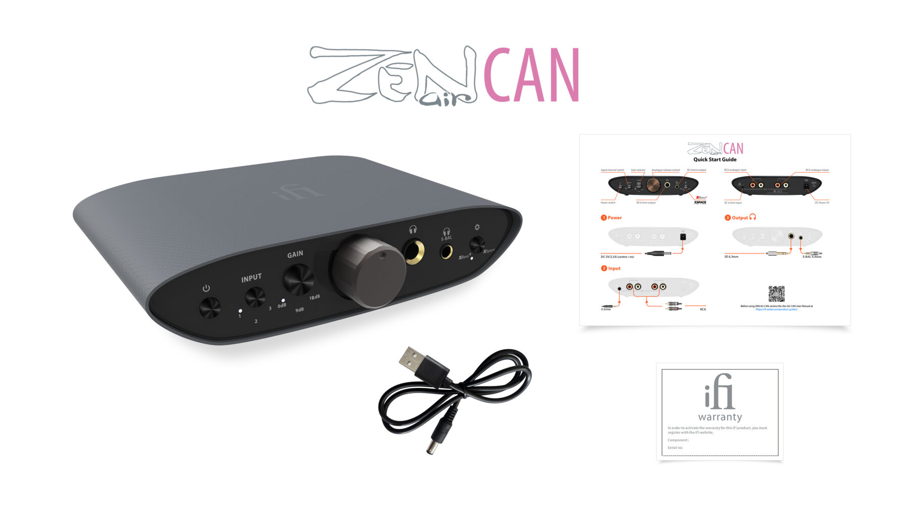 Amplifier Headphone iFi Zen Air Can