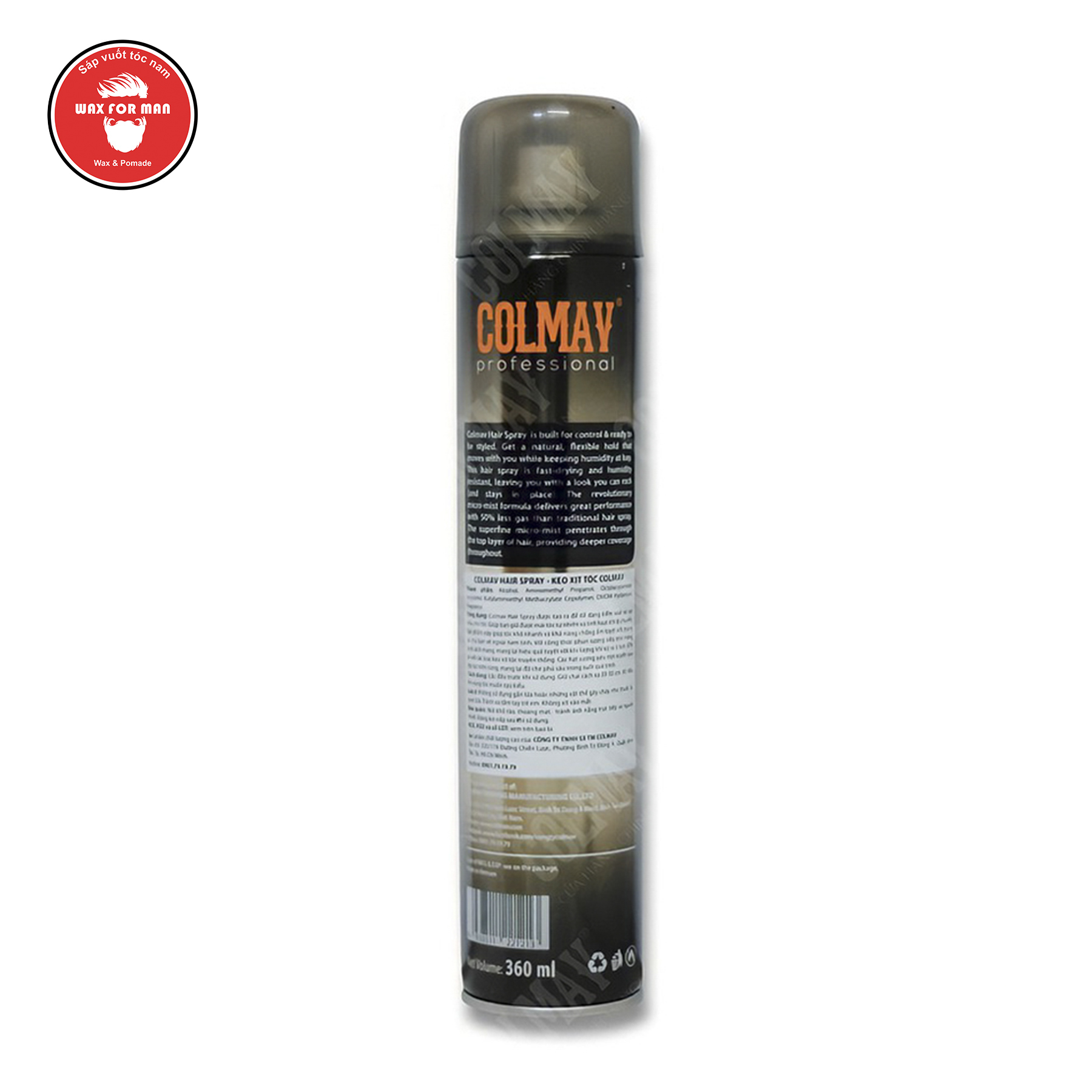Gôm xịt tóc Colmav Professional Hair Spray