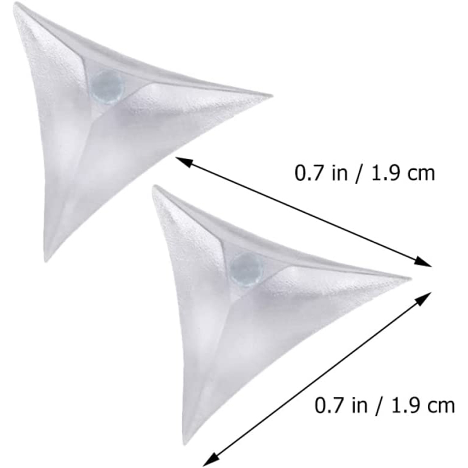 100pcs Soft Pp Clear Dustproof Corner Protector Stair Inside Corner ...