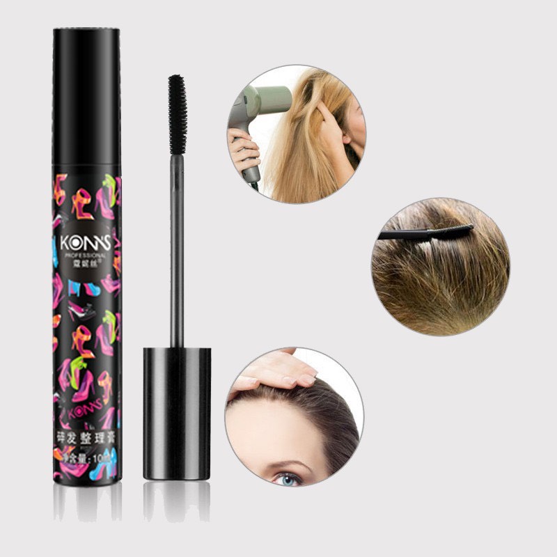 Mascara chải tóc con gọn vào nếp tạo kiểu tóc đẹp..