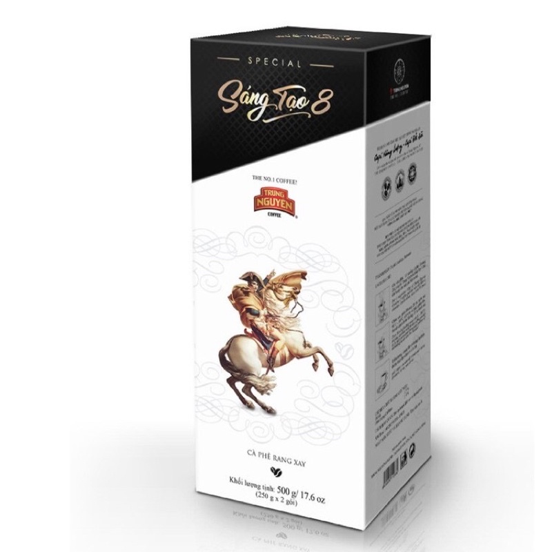 (ST8500gr) Cà phê Trung Nguyên Sáng Tạo 8 (500gr/ hộp)