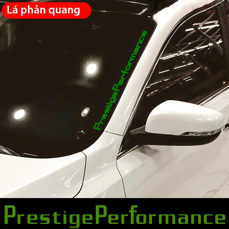 Tem Phản Quang Dán Kính ô tô Prestige Performance 55 x 5cm
