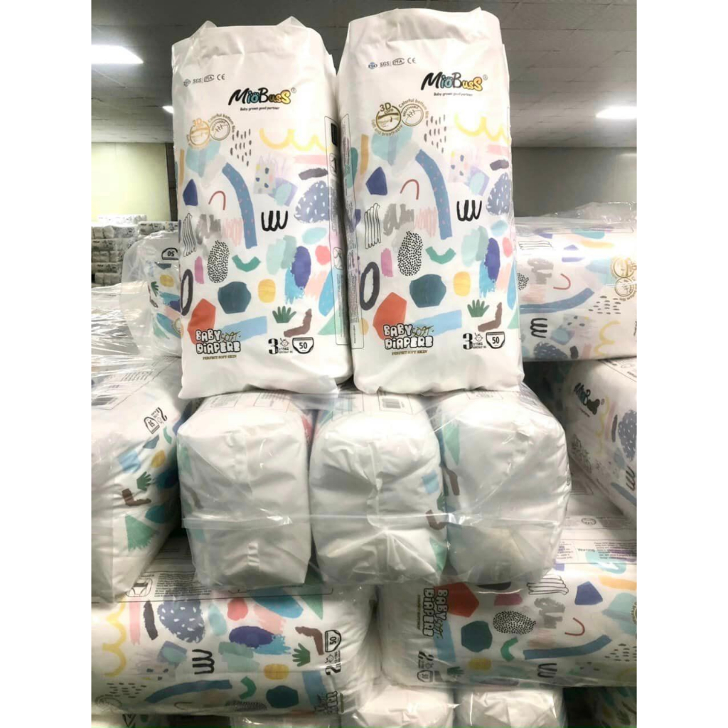 [COMBO 150 MIẾNG] Tã/Bỉm quần Miobuss cho bé từ 5 -17kg