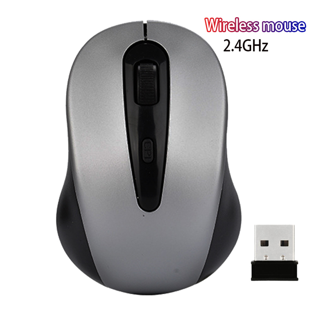 2.4G Wireless Mouse 1600DPI Adjustable Mini Optical Computer Mouse For Laptop Desktop