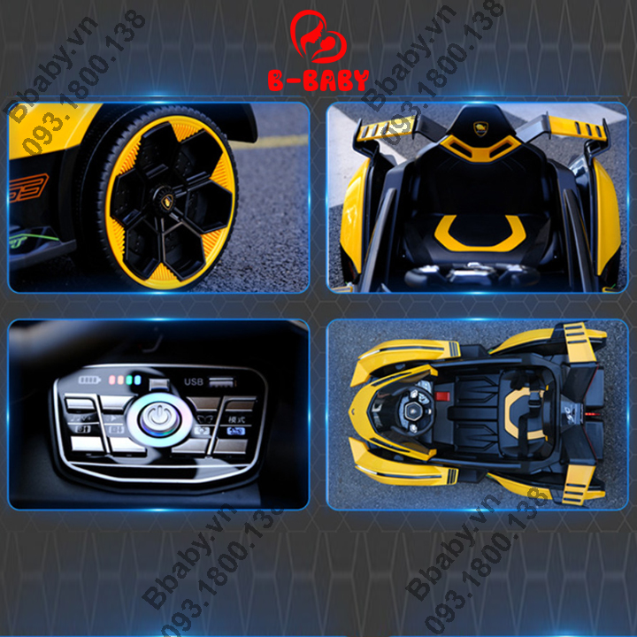 Siêu Xe Ô Tô Điện Lamborghini MG 9188