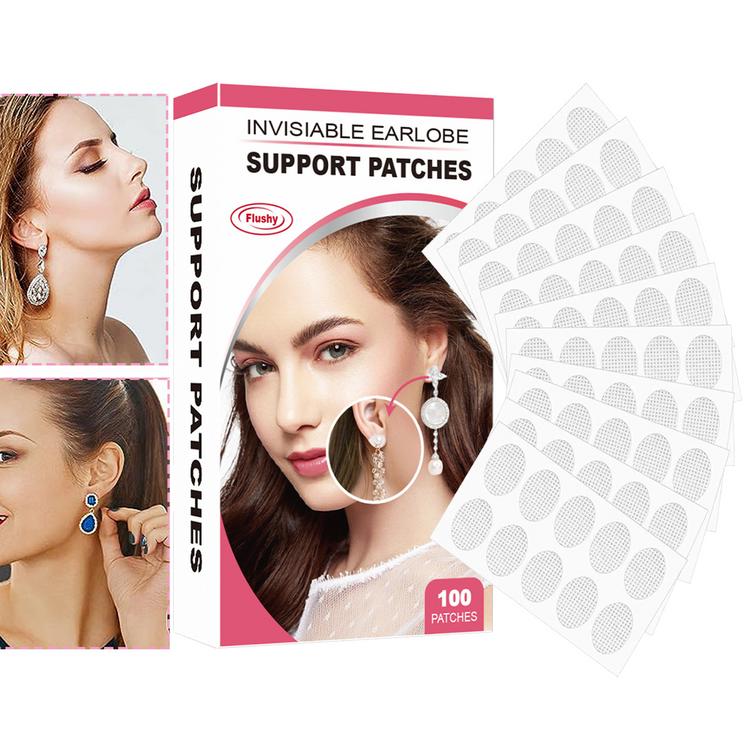 Outus Earring Stickers for Split Earlobes Ear Stickers for Heavy Earrings  Support Protectors Patches Large Earring Stabilizers Sticker
