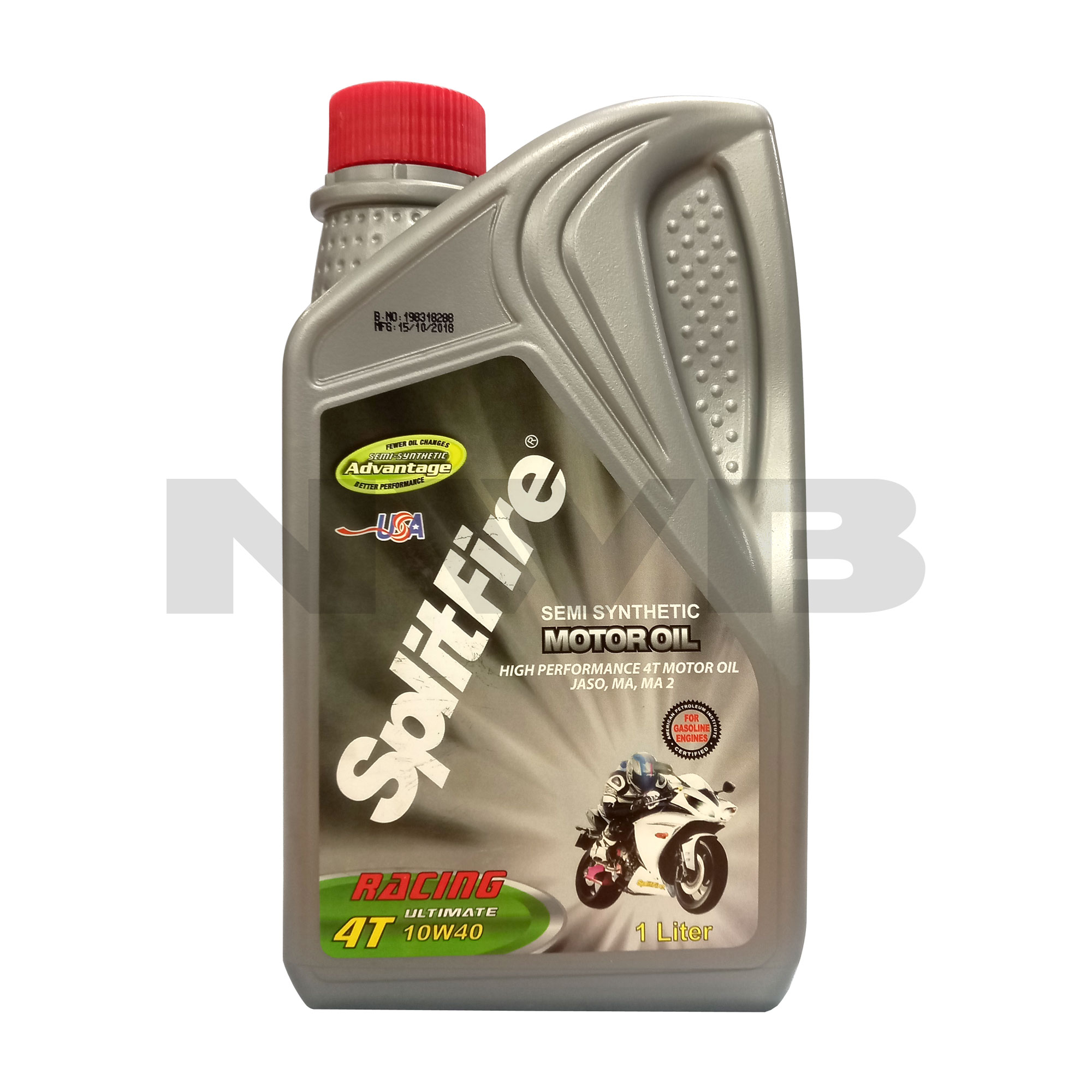 SplitFire 4T Semi Synthetic 10W-40 Motor Oil Liter | Lazada PH