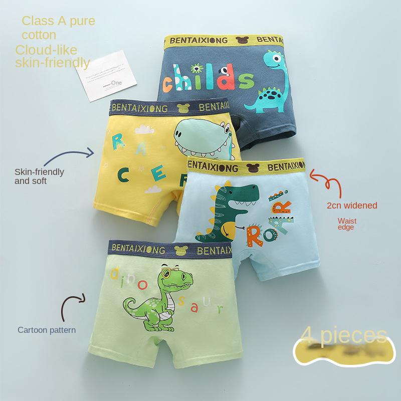 %E3%80%90HOT%20SALE%E3%80%91%204Pcs/Lot%20Young%20Boys%20Cotton%20Underwears%20Cartoon%20Dinosaur%20Cars%20Print%20Kids%20Boy%20Brief%20Teenage%20Boxer%20Baby%20Children%2012Y%20-%20Image%204