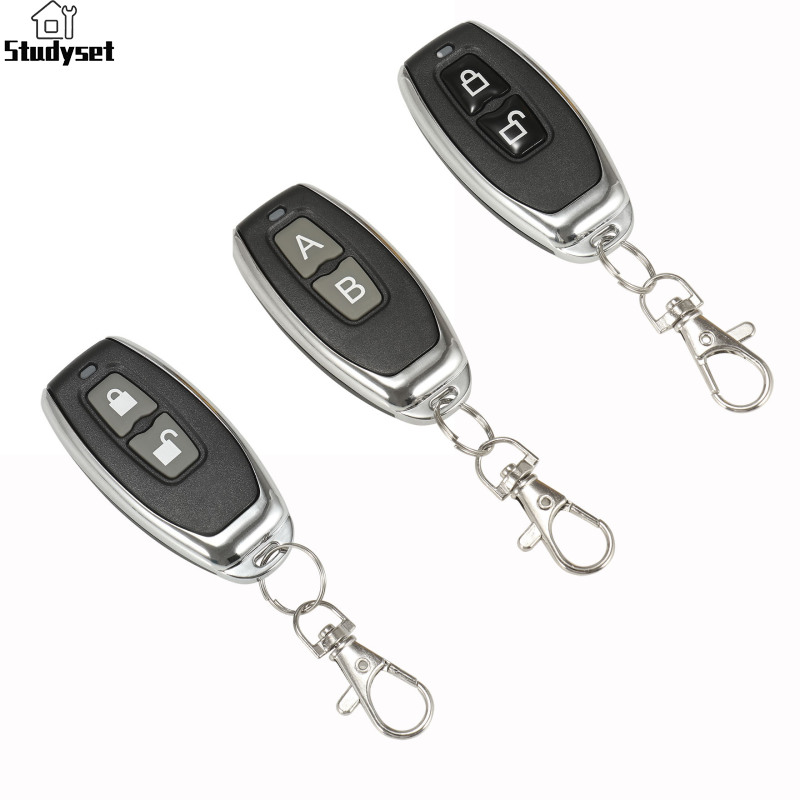 Studyset IN stock 433 Mhz Wireless Remote Control Learning Code Wireless Radio Frequency Remote Control For Cars Electric Retractable Doors