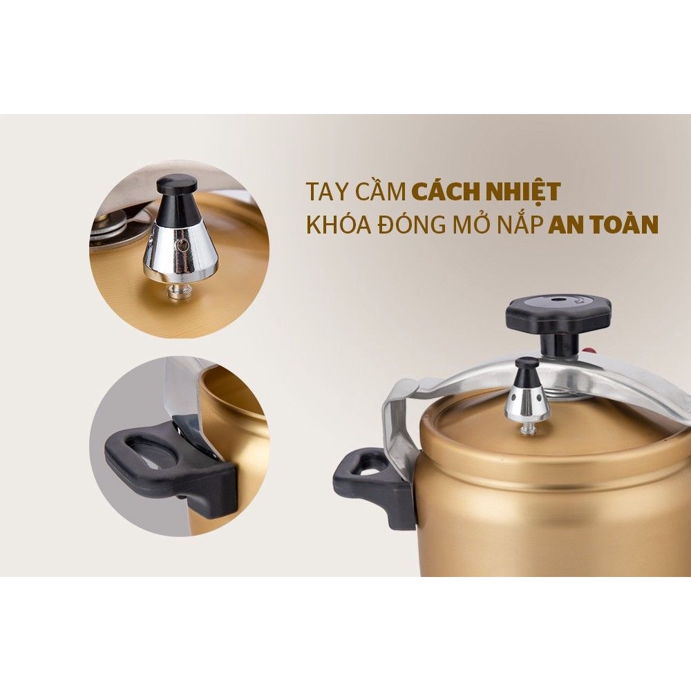 NỒI ÁP SUẤT ANOD SUNHOUSE SHA8604