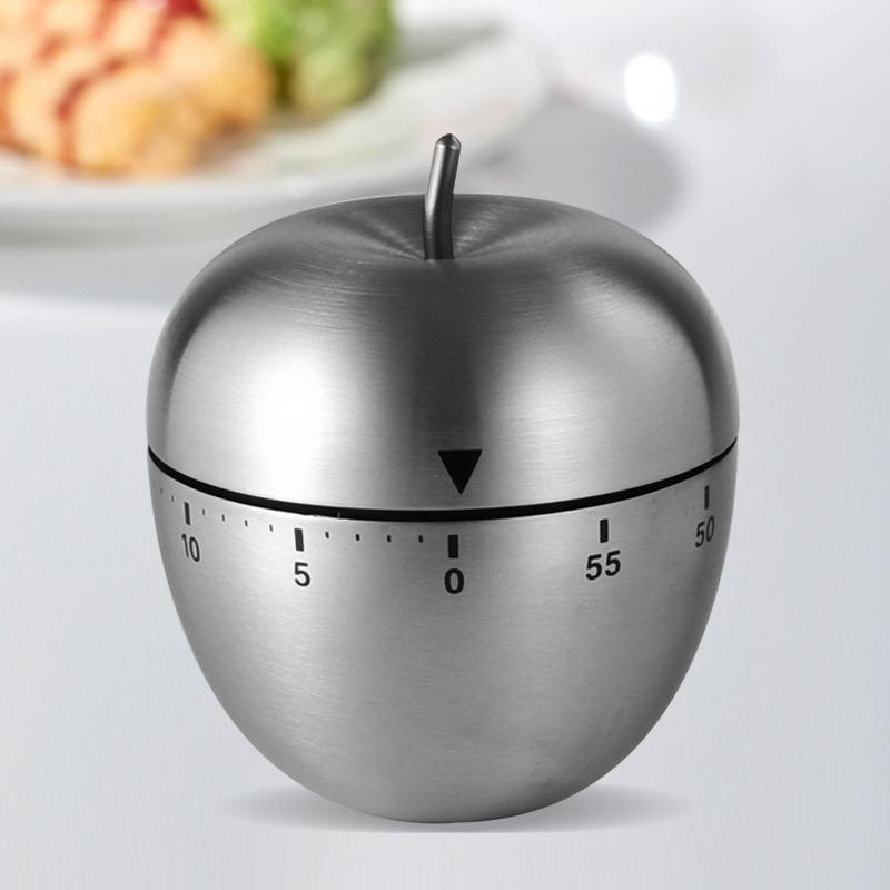 Kitchen mechanical timer Creative egg No battery required 60 minutes Timing Baking Cooking Reminder