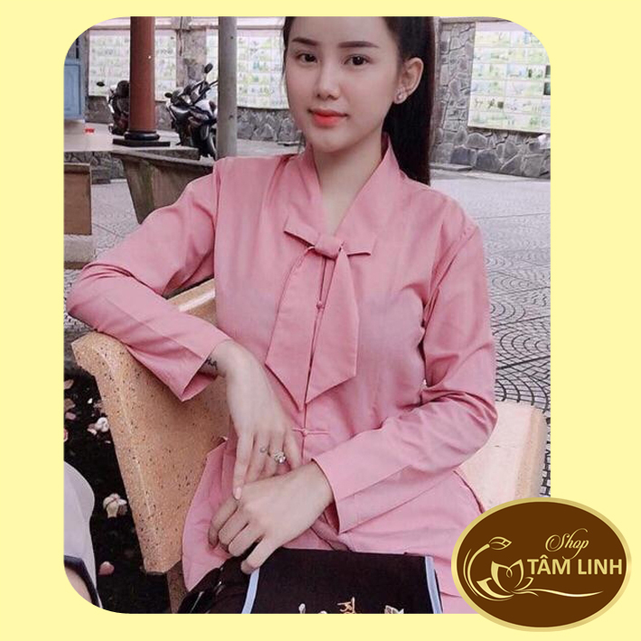 Đồ lam đi chùa - Mẫu La Hán Nơ