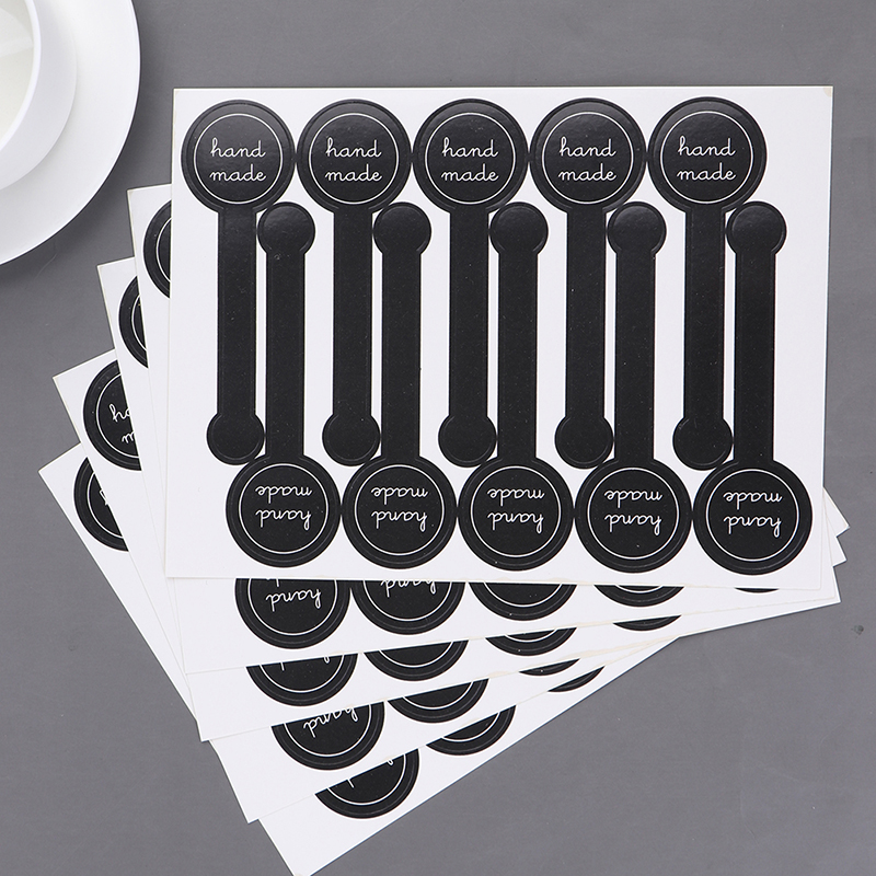 50Pcs%20"Hand%20Made"%20Black%20Sealing%20Sticker%20Packaging%20Sticker%20Label%20DIY%20Gift%20Sticker%20-%20Image%206