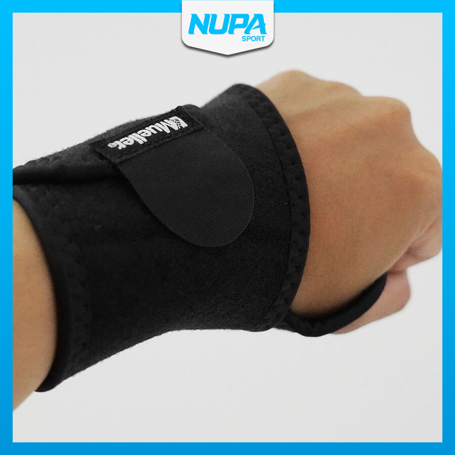 Băng Cổ Tay Mueller Adjustable Wrist Support Wrap – Black (4505)