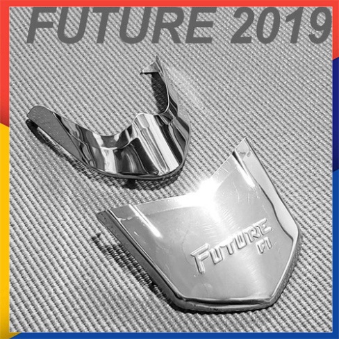 BỘ MỎ DÈ TRƯỚC + SAU XE FUTURE INOX