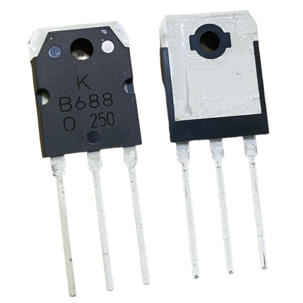 D718 - b688 transistor hãng kec - lưng đồng mạ niken chất lượng - hàng mới