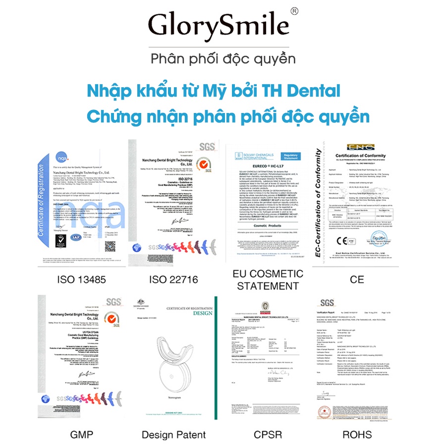 Kem đánh răng GLORY SMILE trắng răng than tre hoạt tính