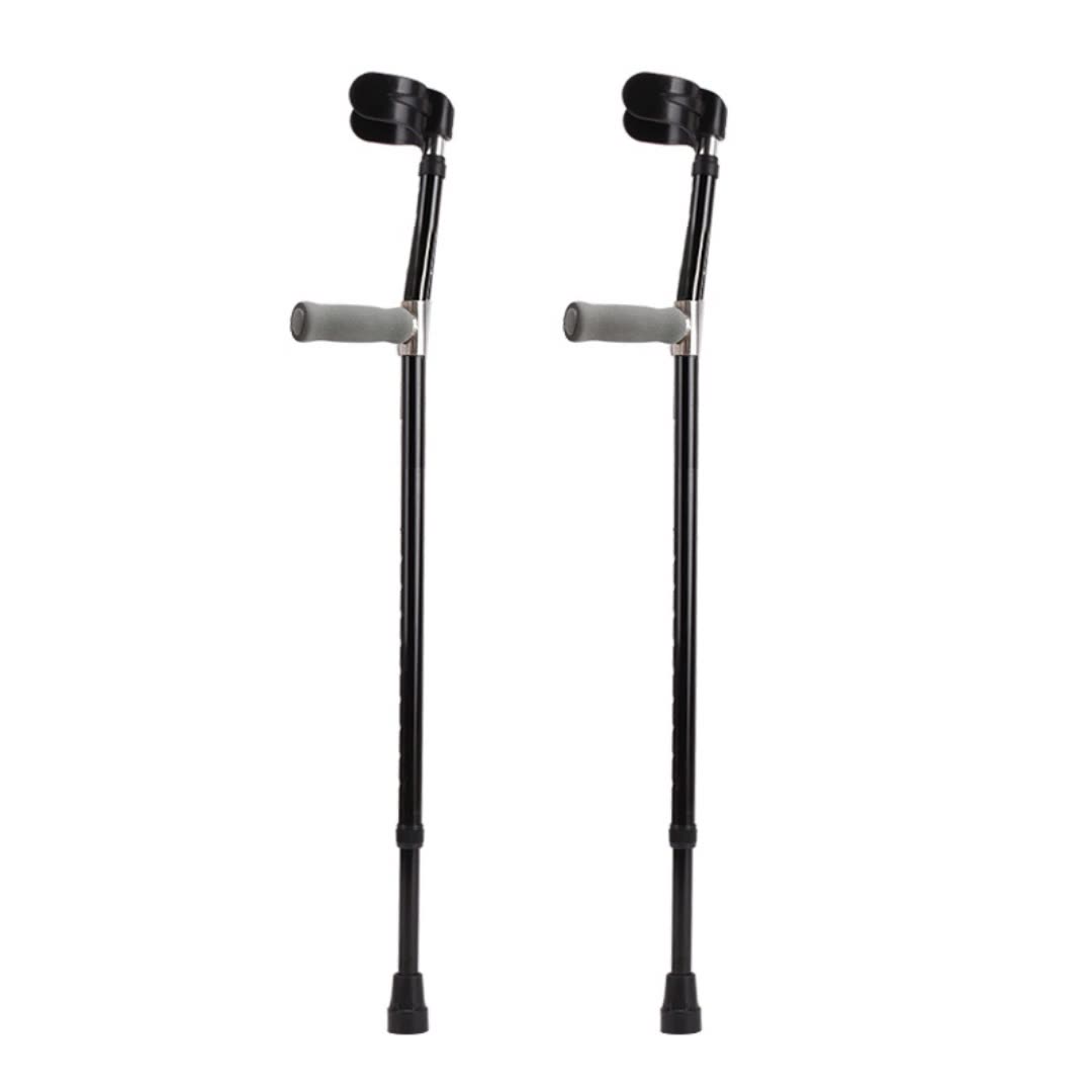 Hot Selling Height Adjustable Elbow Crutches Fracture Rehabilitation
