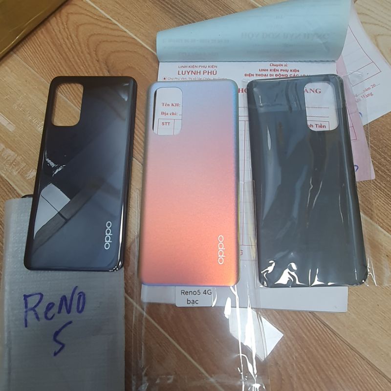 Nắp lưng oppo reno 5,kính camera BAO TEST ĐỔI TRẢ