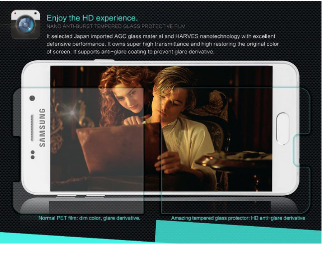 Kính cường lực cho Sam Sung galaxy E7
