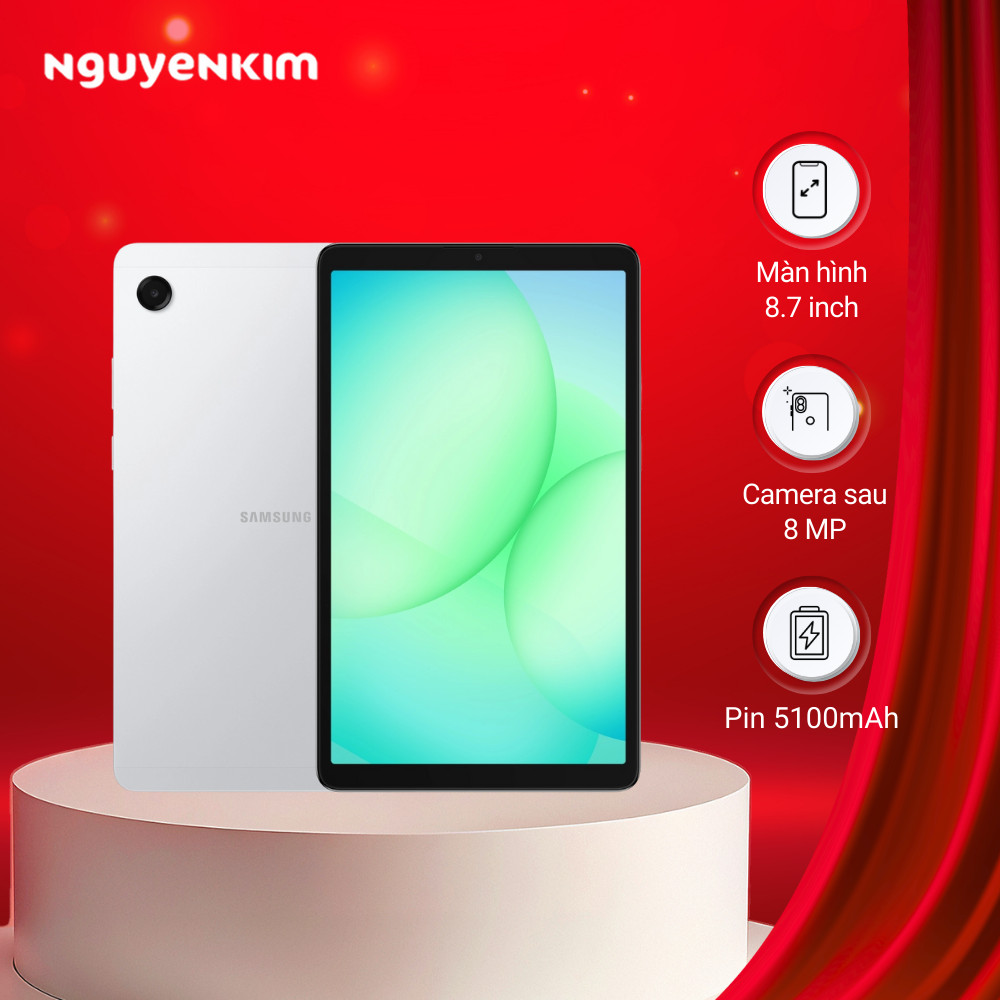 [Mới 2025] Máy tính bảng Samsung Galaxy Tab A11 Wifi 64GB Bạc