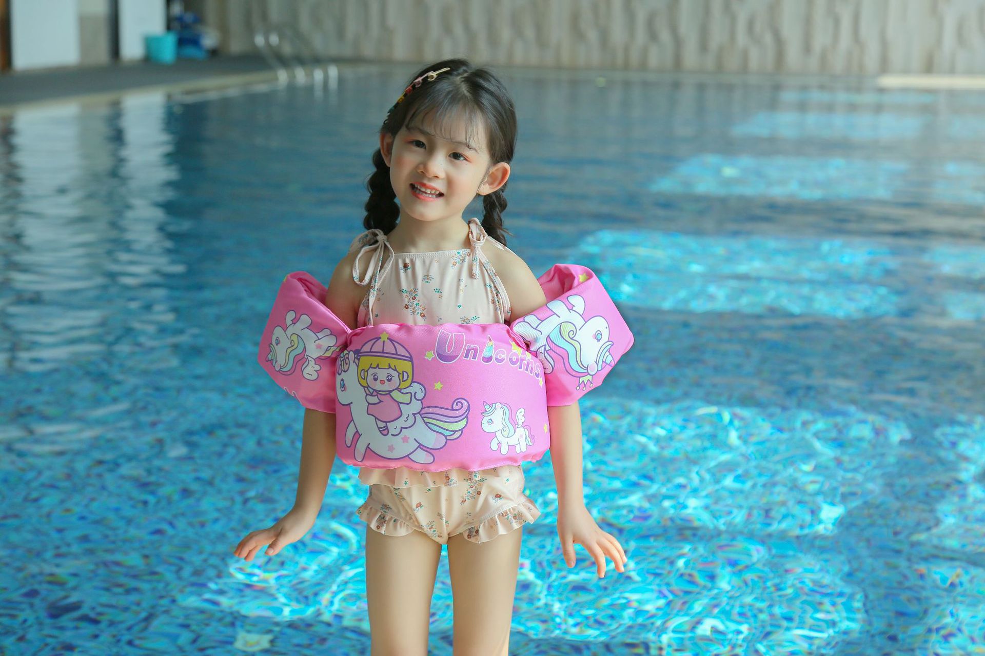 Phao Tập Bơi Liền Thân Mẫu Mới Kín Lưng