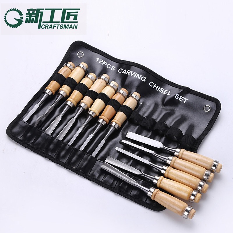 Đục gỗ, Đục gỗ cầm tay đa năng 12 món T45