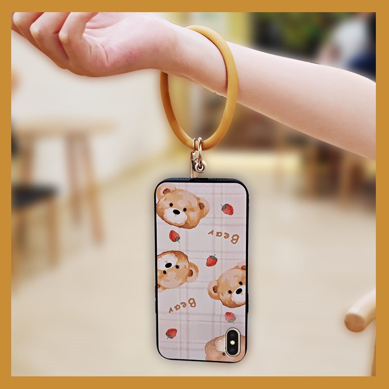 Cartoon%20Dirt-resistant%20Phone%20Case%20For%20iphone%20X/XS%20heat%20dissipation%20funny%20cute%20soft%20case%20solid%20color%20Waterproof%20youth%20-%20Image%202