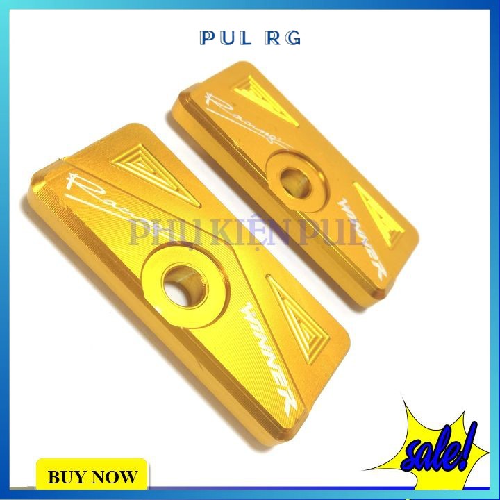 Pat tăng sên Exciter 150 Winner 150 nhôm cnc nhiều màu giá 1 cặp