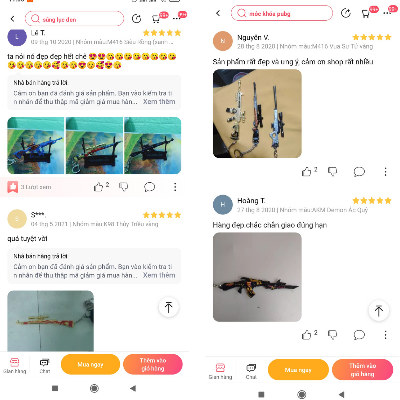[Hot] Mô hình M416 Hamster cực chất móc khóa PUBG trưng bày pupg
