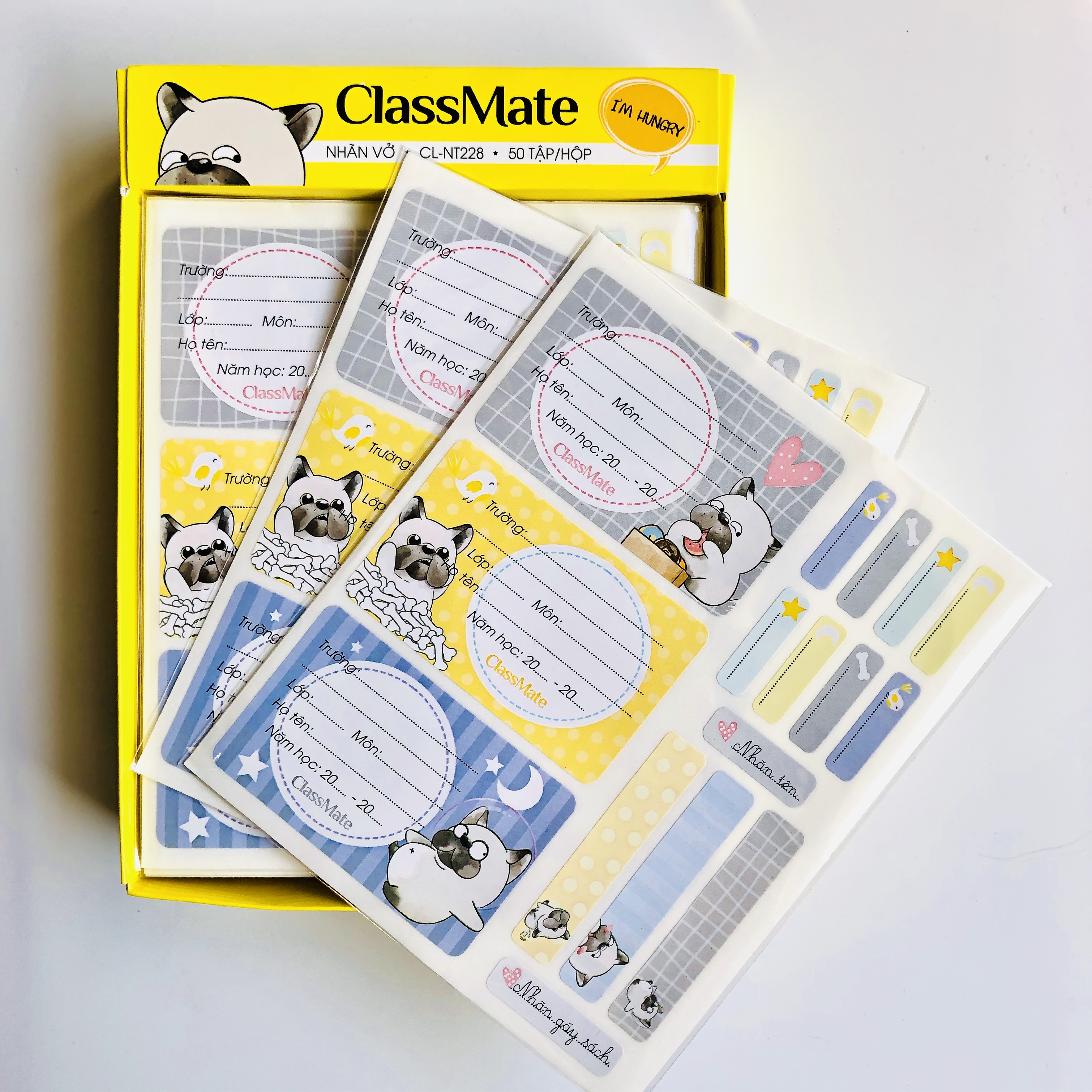 Nhãn Vở Classmate PETS CL-NT228