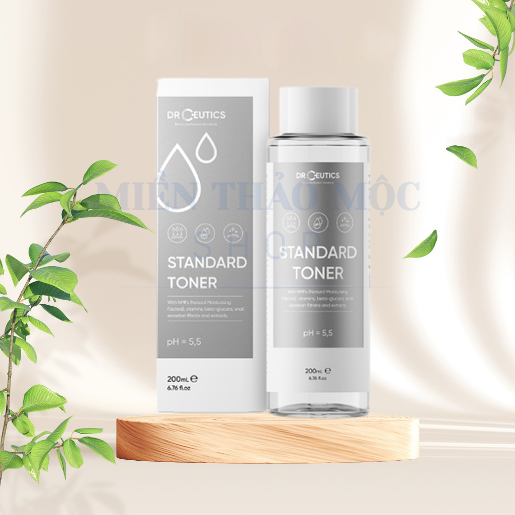Dung dịch cân bằng da cấp ẩm làm dịu làn da Basic Toner DrCeutics