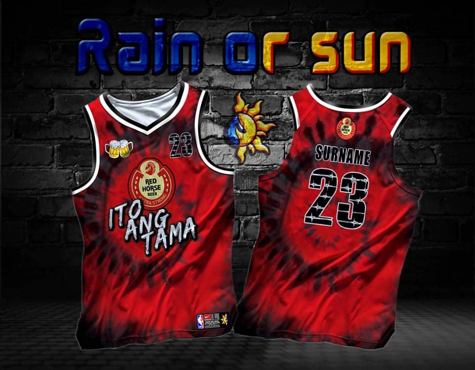 RH 06 TIE DYE RED JERSEY FREE CUSTOMIZE NAME AND NUMBER ONLY full