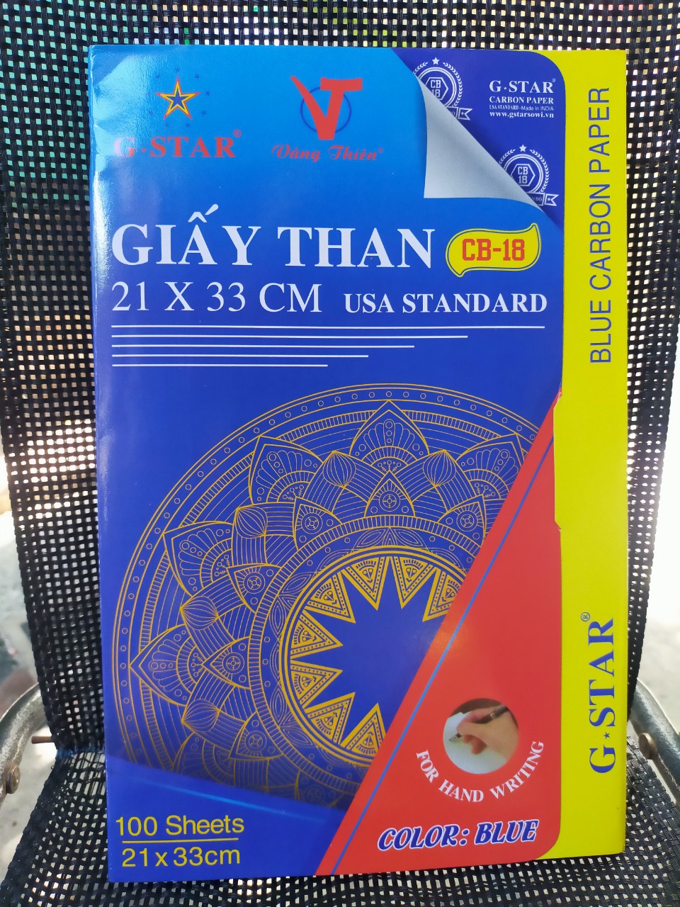 Giấy than G-star CB-18 xấp 100 tờ Ấn Độ