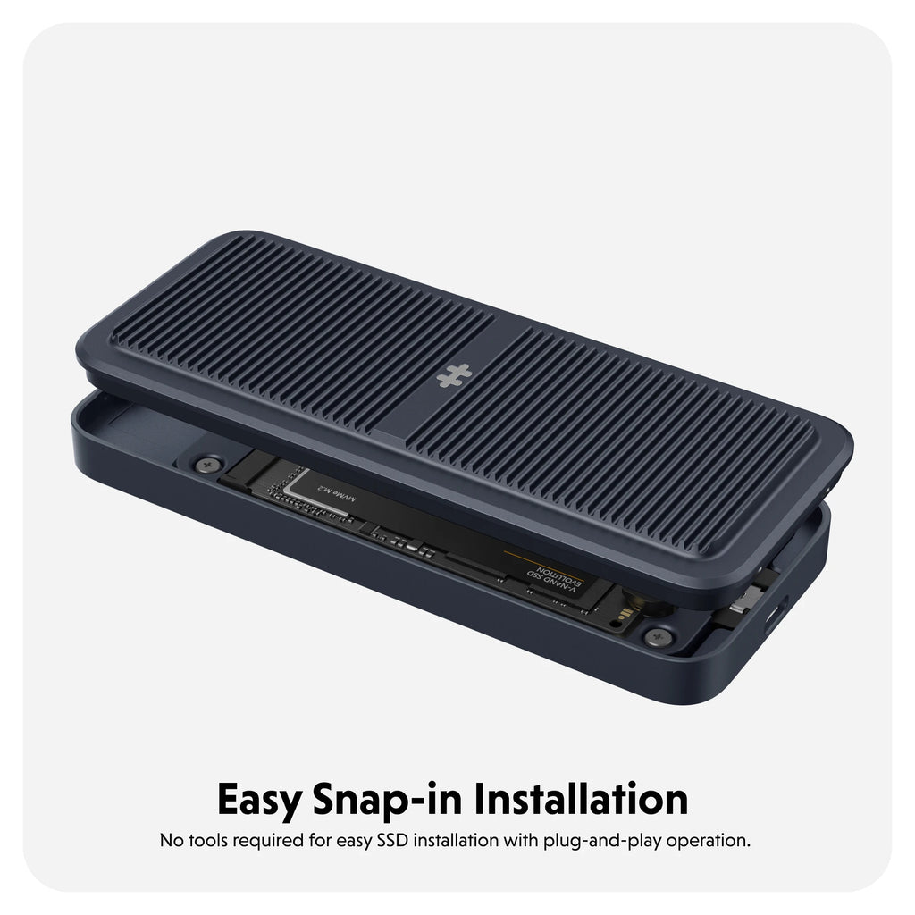 Box Ổ Cứng SSD HyperDrive Next USB4 NVME SSD ENCLOSURE – HD5001GL